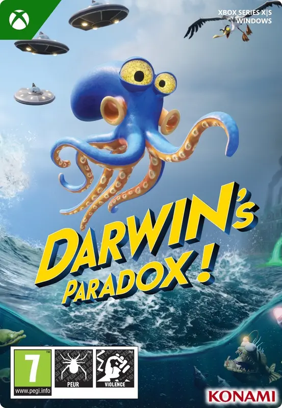 Jaquette de Darwin's Paradox! — jeu Xbox (Xbox Series X|S / PC)