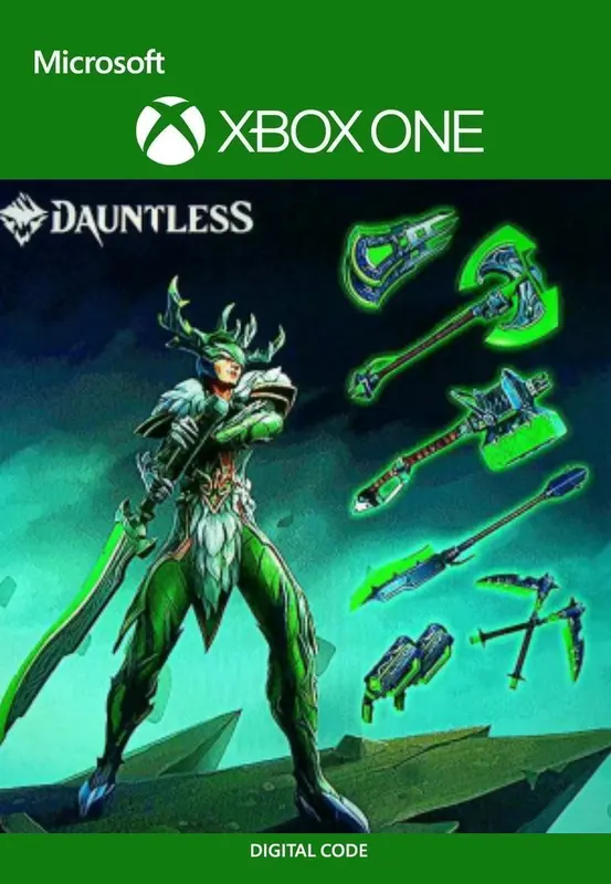 Dauntless - Emerald Steel Pack (DLC) — Xbox Live, Standard