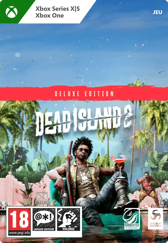Jaquette de Dead Island 2 Deluxe Edition — jeu Xbox (Xbox One / Xbox Series X|S)