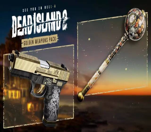 Dead Island 2 - Golden Weapons Pack DLC — PlayStation 5, Gold