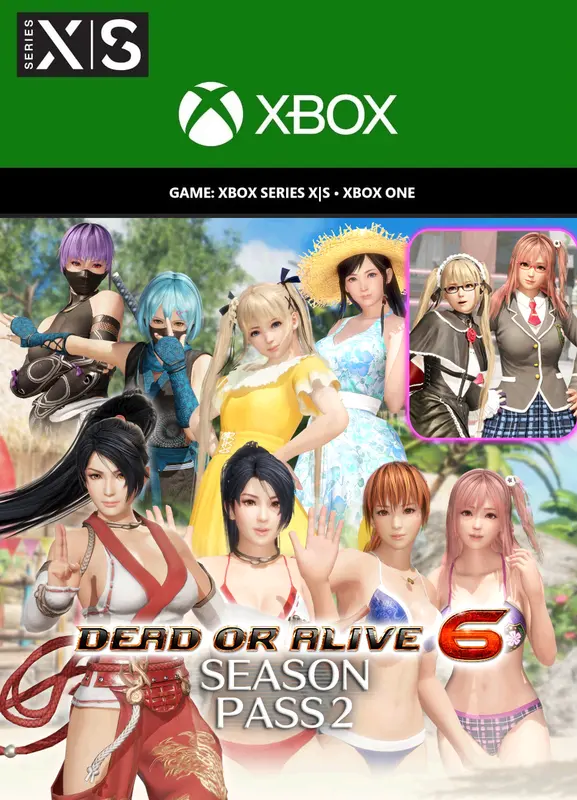 DEAD OR ALIVE 6 Season Pass 2 (DLC) — Xbox Live, Standard