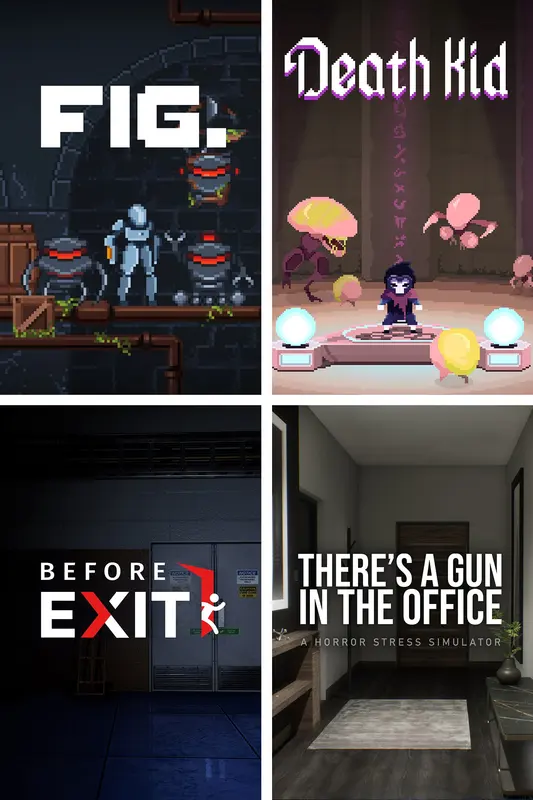 Death Kid + Before Exit : Supermarket + fig. + There's a Gun in the Office bundle — Xbox Live, Standard