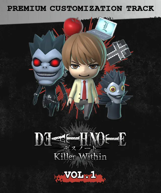 DEATH NOTE Killer Within - Premium Customization Track Vol. 1 (DLC) — Steam, Standard