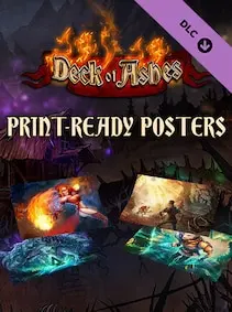 Deck of Ashes - Print-Ready Posters — Steam, Standard