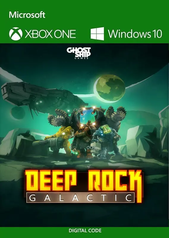 Jaquette de Deep Rock Galactic — jeu Xbox (Xbox Live / PC)