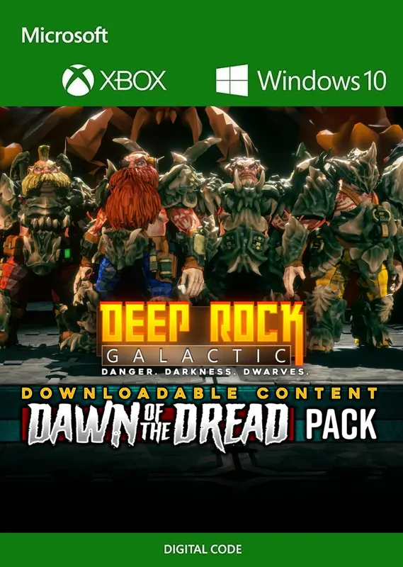 Deep Rock Galactic - Dawn of the Dread Pack (DLC) — Xbox Live / PC, Standard