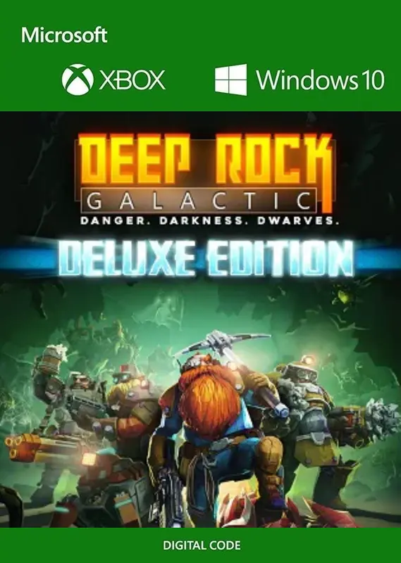 Deep Rock Galactic - Deluxe Edition — Xbox Live / PC, Deluxe Edition