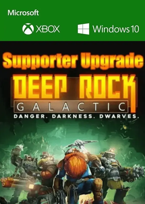 Deep Rock Galactic - Supporter Upgrade (DLC) — Xbox Live / PC, Standard