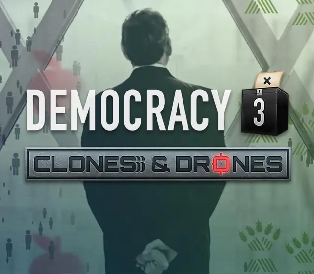 Democracy 3 - Clones and Drones DLC — Steam, Standard
