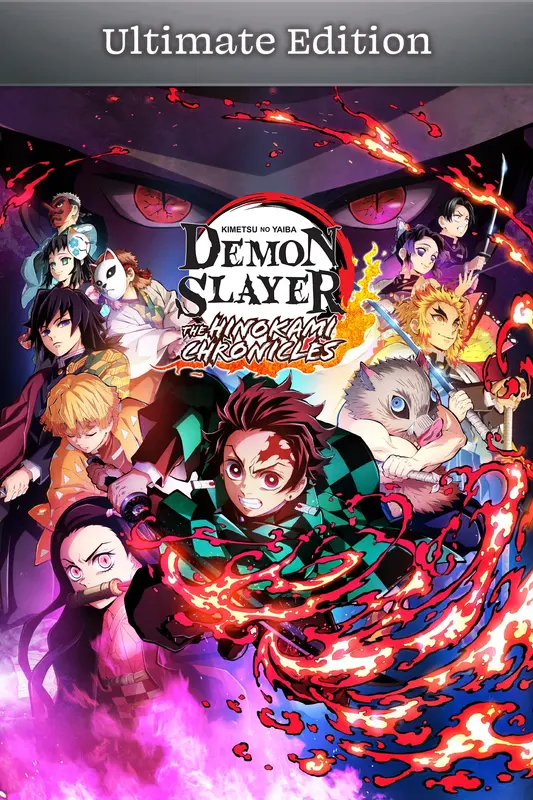Jaquette de Demon Slayer -Kimetsu no Yaiba- The Hinokami Chronicles Ultimate Edition — jeu Xbox (Xbox Live)