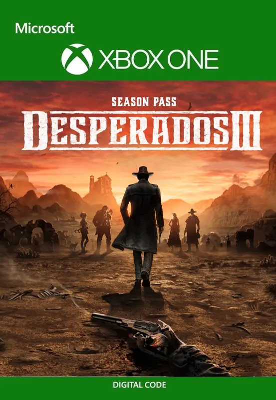 Desperados III Season Pass (DLC) — Xbox Live, Standard