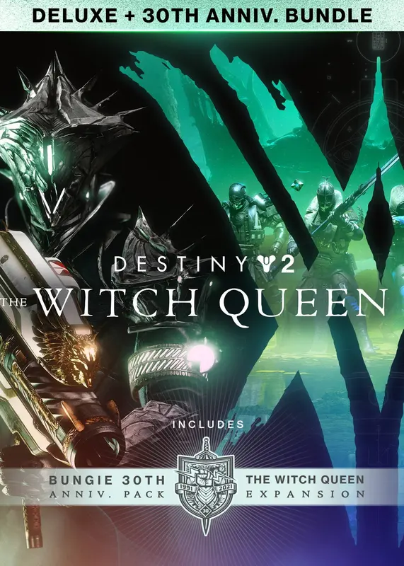 Destiny 2: The Witch Queen Deluxe + Bungie 30th Anniversary Bundle (DLC) — Steam, Anniversary Bundle