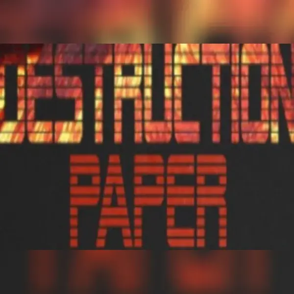 Destruction Paper — Steam, Standard