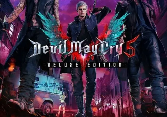 Jaquette de Devil May Cry 5 Deluxe Edition — jeu PC (Steam)