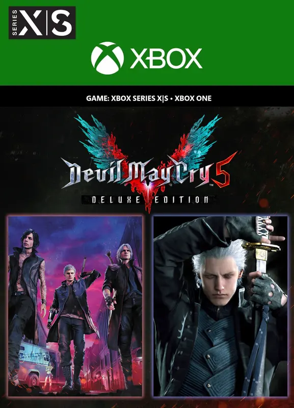 Devil May Cry 5 Deluxe + Vergil — Xbox Live, Standard