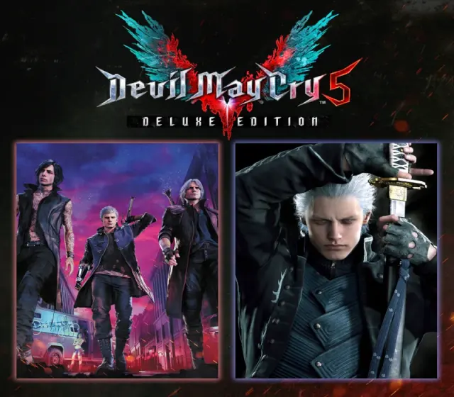 Devil May Cry 5 Deluxe + Vergil — Xbox One, Deluxe