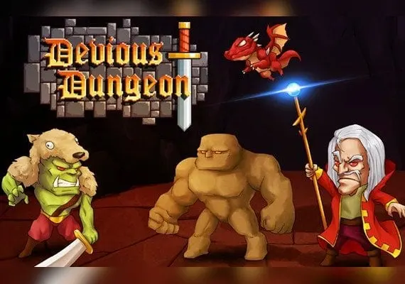Devious Dungeon EN/DE/FR/ES/ZH — Steam, Standard