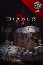 Diablo® IV - 5700 Platinum: 5000 + 700 Platinum Bonus — Xbox Live, Standard