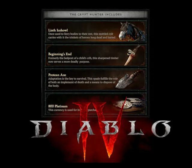Diablo IV - Crypt Hunter Pack DLC — Xbox Series X|S, Standard