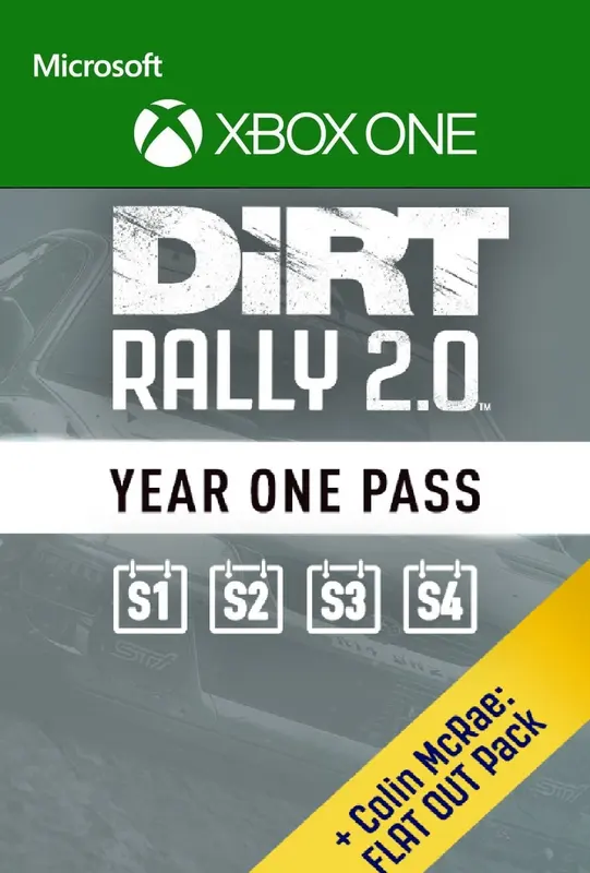 DiRT Rally 2.0 Year One Pass (DLC) — Xbox One, Standard