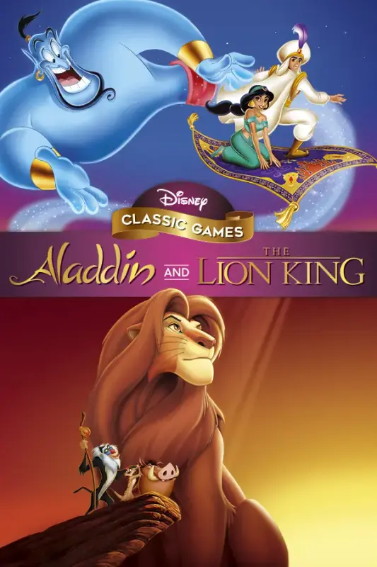 Disney Classic Games - Aladdin and The Lion King — Steam, Standard