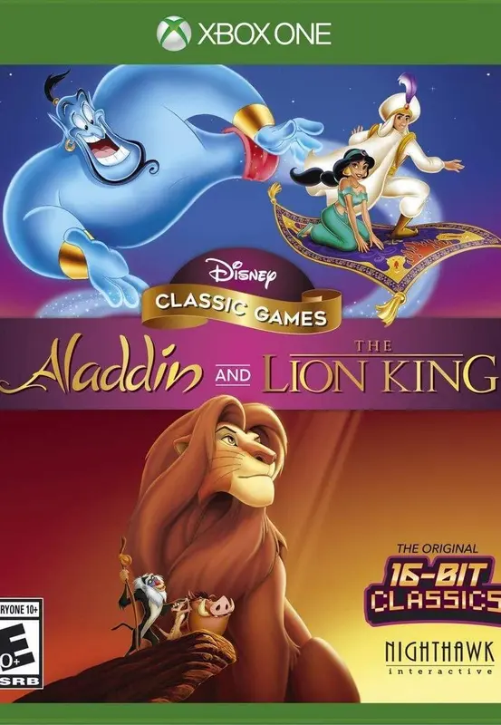 Disney Classic Games: Aladdin and The Lion King — Xbox One, Standard