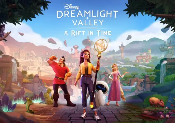 Jaquette de Disney Dreamlight Valley: A Rift in Time DLC EN/DE/FR/IT/JA/ZH/ES — DLC PC (Steam)