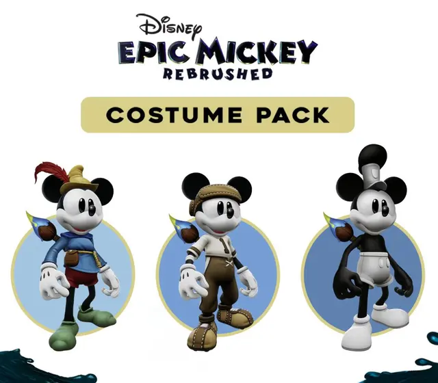 Disney Epic Mickey: Rebrushed - Costume Pack DLC — PlayStation 4, Standard