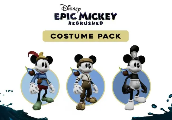 Jaquette de Disney Epic Mickey: Rebrushed - Costume Pack DLC EN — DLC Xbox (Xbox Series X|S)