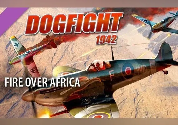 Jaquette de Dogfight 1942: Fire Over Africa DLC EN/DE/FR/IT/PL/ES — DLC PC (Steam)