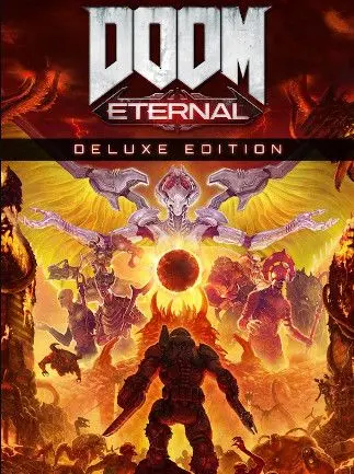Jaquette de DOOM Eternal Deluxe Edition — jeu PC (Bethesda)