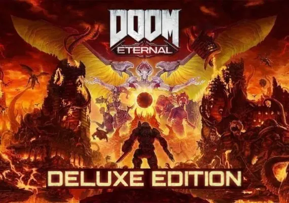 Doom Eternal - ROW Deluxe Edition EN — Steam, Deluxe Edition