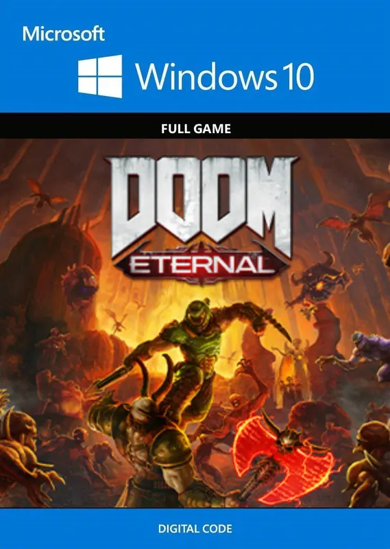 Doom Eternal (Standard Edition) - — Microsoft Store (Windows 10), Standard Edition