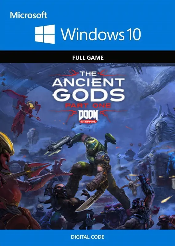 Jaquette de DOOM Eternal: The Ancient Gods - Part One (DLC) - — DLC PC (Microsoft Store (Windows 10))