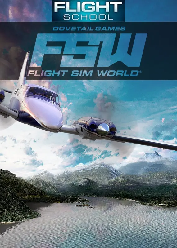 Dovetail Games Flight School + Flight Sim World — Steam, Standard