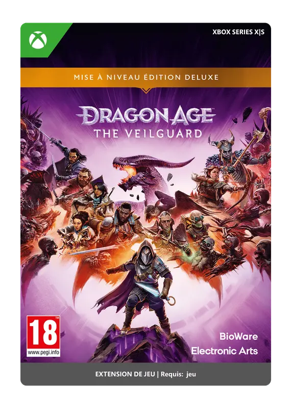 DRAGON AGE: THE VEILGUARD MISE À NIVEAU ÉDITION DELUXE — Xbox Series X|S, ÉDITION DELUXE