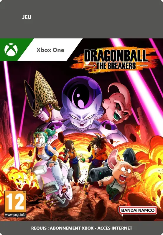 Jaquette de DRAGON BALL: THE BREAKERS — jeu Xbox (Xbox One)