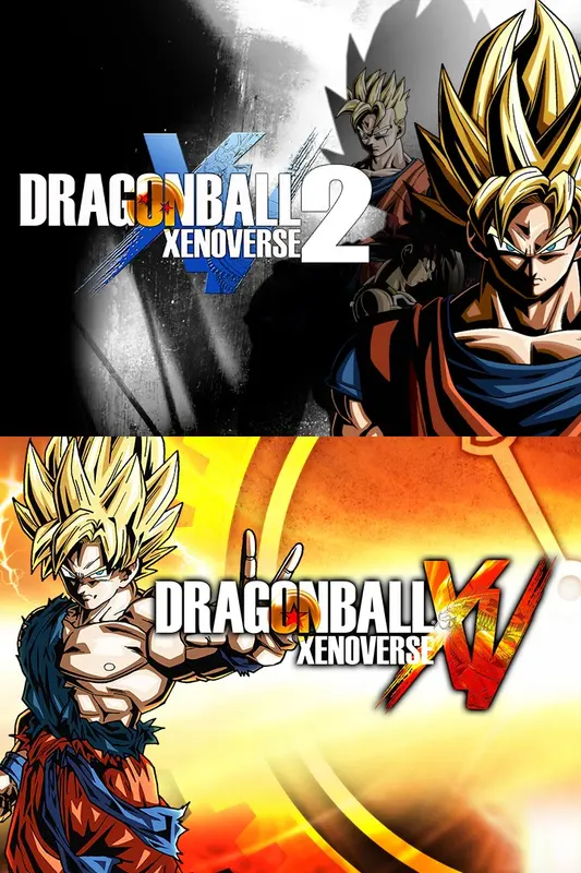 Jaquette de Dragon Ball Xenoverse 1 and 2 Bundle — jeu Xbox (Xbox Live)