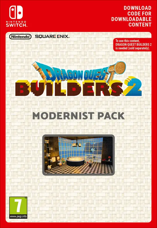 Dragon Quest Builders 2 - Modernist Pack (DLC) — Nintendo Switch, Standard