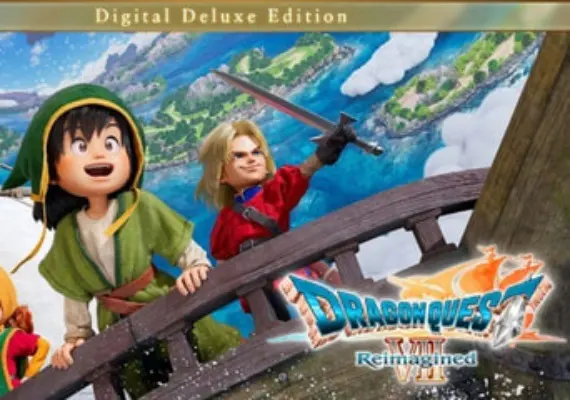 Jaquette de Dragon Quest VII Reimagined Deluxe Edition — jeu PC (Steam)
