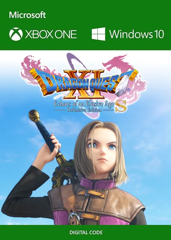 Jaquette de DRAGON QUEST XI S: Echoes of an Elusive Age - Definitive Edition — jeu Xbox (Xbox Live / PC)