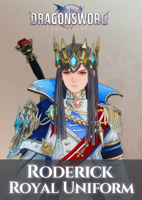DragonSword : Awakening - Costume : Roderick Royal Uniform (DLC) — Steam, Standard