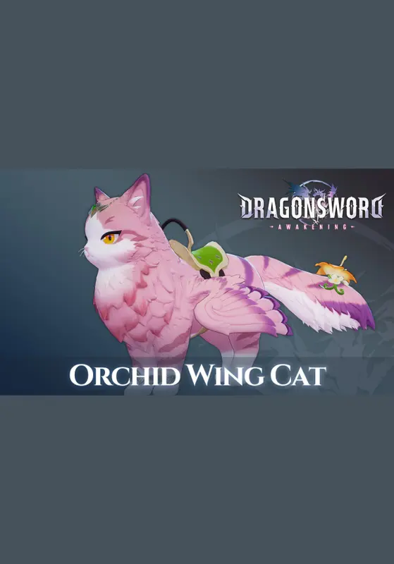 DragonSword : Awakening - Familiar : Orchid Wing Cat (DLC) — Steam, Standard