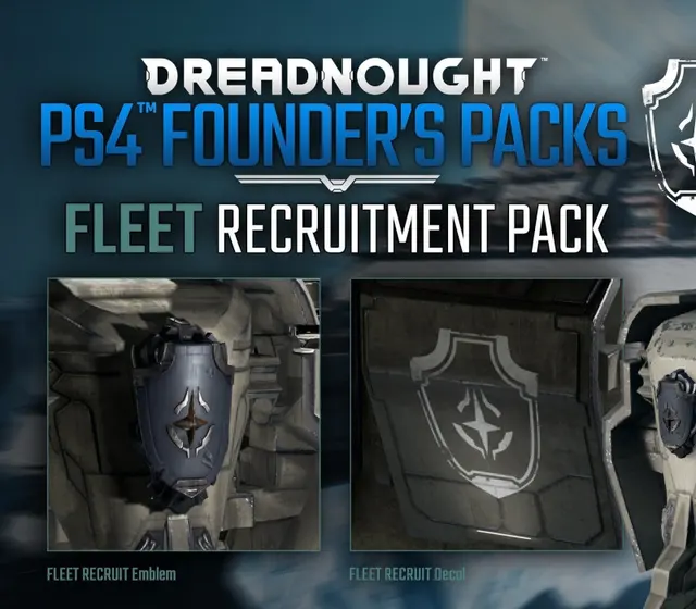 Dreadnought - Fleet Recruitment Pack DLC — PlayStation 4, Standard