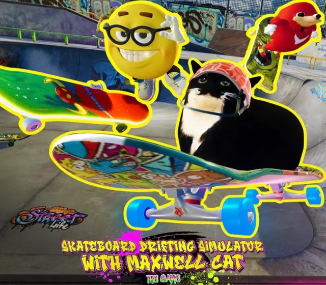 Drifting with Maxwell Cat: The Game — Steam, Standard