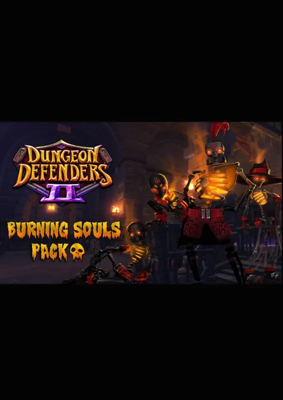 Dungeon Defenders II - Burning Souls Pack (Halloween Party Pack) (DLC) — Steam, Standard