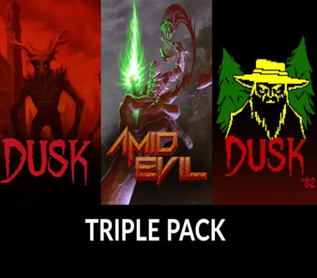 DUSK & AMID EVIL & DUSK '82 Ultimate Edition Triple Pack Bundle — Steam, Ultimate Edition