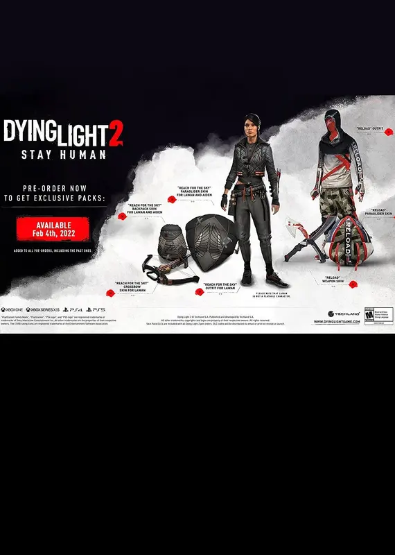 Dying Light 2 Stay Human - Pre-Order Bonus (DLC) — Steam, Standard