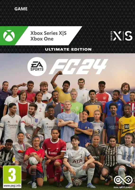 Jaquette de EA SPORTS FC 24 Ultimate Edition — jeu Xbox (Xbox Live)