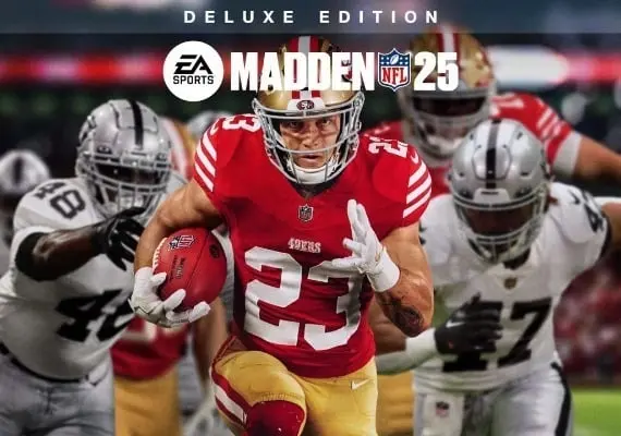 Jaquette de EA Sports: Madden NFL 25 Deluxe Edition EN — jeu Xbox (Xbox One / Xbox Series X|S)